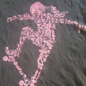 Pink skater girl t shirt